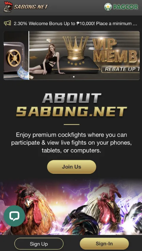 Online Sabong App